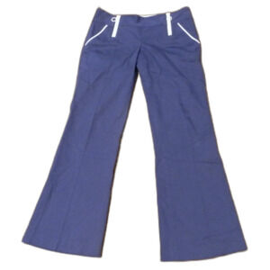 Alice + Olivia Women's Pants Blue White Size 2